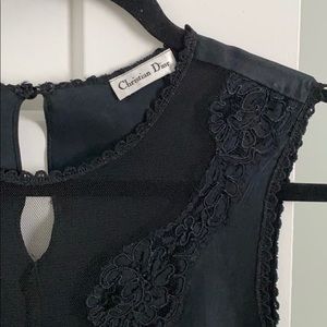 Christian Dior Lace Top, Size S-M